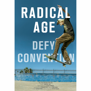 Poster for Radical Age documentary film by design.1site.co"