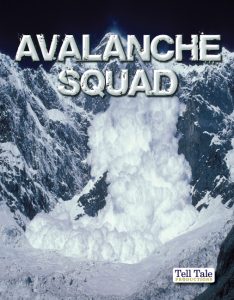 Pitch cover for documentary Avalanche Squad design and digital imaging by design.1site.co"